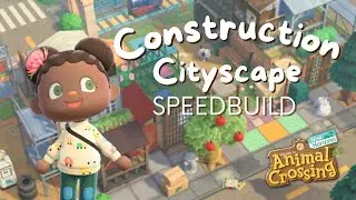 Building a Quaint Towncore Cityscape! | Speedbuild// Animal Crossing New Horizons