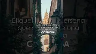 😏🌺 ¿Con quién te pegarías una escapada a Córdoba en septiembre?
