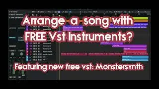 Monsters -  Katie Sky (Remix), featuring Monstersynth and ALL FREE Vst instruments from Monsterdaw