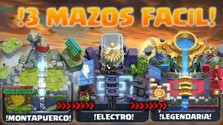 MEJORES MAZOS PARA SUBIR A ARENA LEGENDARIA ICLASH ROYALEI..