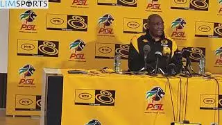 Molefi Ntseki | Kaizer Chiefs 1-1 Mamelodi Sundowns | POST-MATCH #MTN8 #LimSportsZone