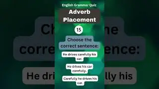 Daily English Grammar Quiz #shorts