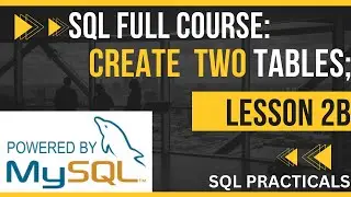 SQL LESSON 6: CREATE SAMPLE TABLE | CREATE TABLE COMMAND | SQL TUTORIAL | SQL FULL COURSE