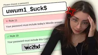 i hate the password game.