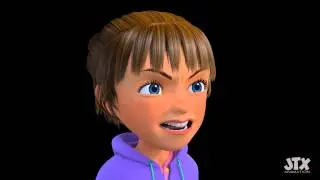 JTX Animation Character Emotion Animation Test
