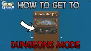 HOW TO GET TO NEW DUNGEONS | KING LEGACY