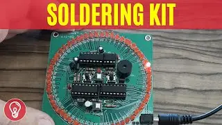 60 Seconds Timer Soldering Kit with IC 555, IC 4017 and IC 4069