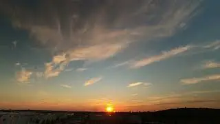 Summer Sunset Time-Lapse