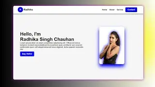 How To Create A Responsive Portfolio Website Using HTML CSS and JS - Easy Tutorial