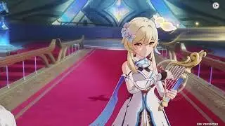 Lumine Saves the day with a Harp