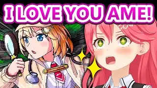 Miko's Own Game With Ame As 