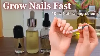 Stronger, Faster-Growing Nails | DIY Cuticle Oil | All-Natural Ingredients