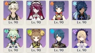 4.4 Spiral Abyss Floor 12 - 4 Star Characters & Weapons ｜ Genshin Impact