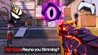 Reyna's BLIND is UNSTOPPABLE in Console Valorant RANKED