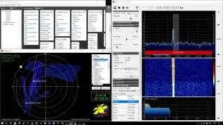 Funcube 1 (AO-73) Telemetry - HackRF SDR#