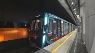 Тематический поезд метро БКЛ - Два сердца столицы. 81-775/776/777 «Москва-2020»