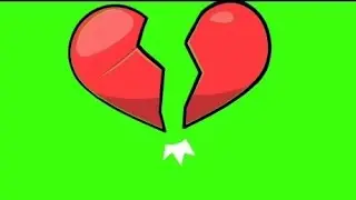 Green screen broken heart (ग्रीन स्क्रीन टूटा हुआ दिल)#greenscreenbrokenheart#greenscreen