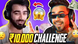 ₹10,000 CHALLENGE TO TAKE-OFF SHIRT ON STREAM😳😱