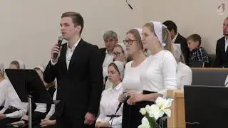 Струится свет, переливаясь радугой. 06.09.2020 Воскресное богослужение.