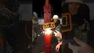 This is what a $100,000 firework looks like…