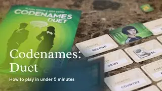 How to Play Codenames Duet in under 5 minutes