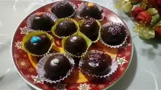 Посни чоколадни бомбици со рум.$ Fasting balls with rum.