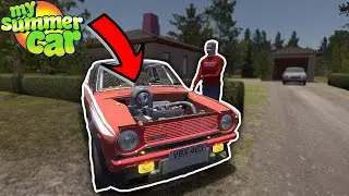 DATING WITH SUSKI - SATSUMA WITH A HUGE TURBOCHARGER [HER REACTION] - My Summer Car 