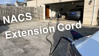 The Best Extension Cord for your Tesla wall charger or mobile charger!  #nacs #tesla #lectron