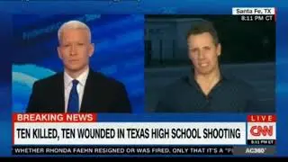 Chris Cuomo discussing the CSSRS on Anderson Cooper