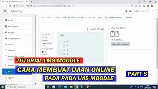 TUTORIAL LMS MOODLE || CARA MEMBUAT KUIS / UJIAN ONLINE PADA MOODLE