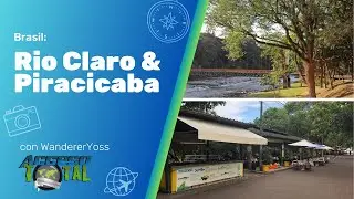 Exploring 2 cities in São Paulo: Rio Claro and Piracicaba