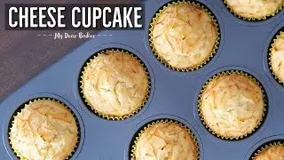 How to make CHEESE CUPCAKES | Cheesy Condensed Milk Cupcakes