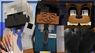 Camp Sharks, Five Nights In Anime, FNAF+ || BLOOPERS