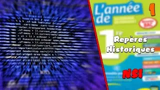 LES COURS DE L'EDS NSI #1 - Histoire de l'informatique (1ère)