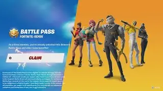 *NEW* Cosmetic Type in the Fortnite Remix Battle Pass! (Full Showcase)