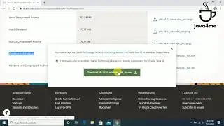 How to get and install latest version of JDK, Links are available in the description.