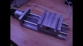 Frezarka CNC pierwsze testy Home Made 1 cz.