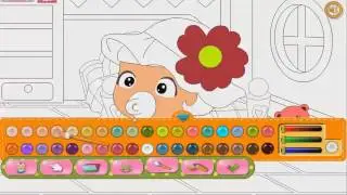 Happy Baby Coloring - Free mobile Coloring Game Tutorial for funny little ladies and boys