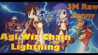 Ragnarok Mobile ALT Agi Wizard farming 3M RAW ZENNY (Not F2P Friendly)