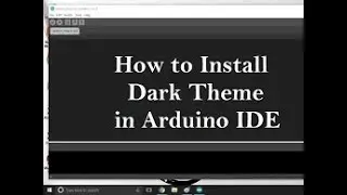 how to change white theme to black theme in arduino IDE | 100 subs | thank you guys | white to black