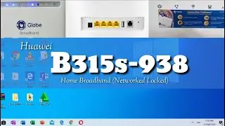 B315s-938 Home Broadband Interface Management Page (Network Locked)