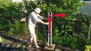 Транспортировка верхней части семафора.