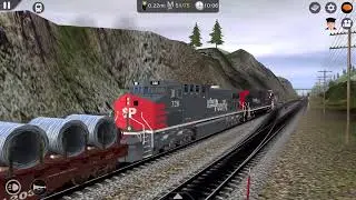 Running Through Summer Lake (Part 1) - Trainz 2