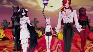 [Vtuber MMD] Happy Halloween~