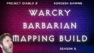 Warcry Barbarian 300 Density T3 Map Showcase - Project Diablo 2 - Season 5