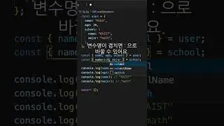 자바스크립트 구조분해할당(Javascript Destructuring Assignment)