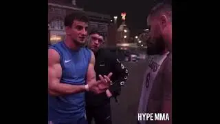 Тренер Шовхала, Игорь Кокоев объяснил почему Шовхал не вышел на бой. 