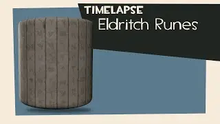 Texturing Timelapse: Eldritch Runes