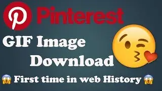 How To Download Pinterest Video & GIF Image - First Time - YouTube best app 2020