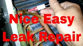 Repair Leak In A Evaporator Coil